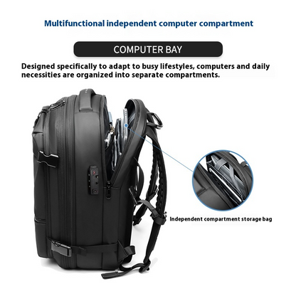 Anti-Theft Travel Backpack, Large — Transit NH-1474