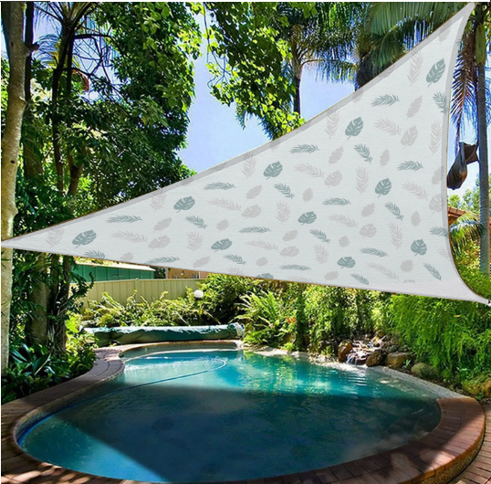 Triangle Sun Shade Sail, Waterproof — Terrace NH-751