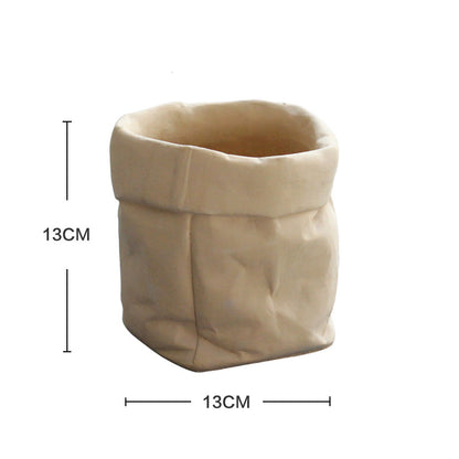 Cement Planter Fabric Bag Form, Khaki, Three Sizes — Atrium NH-379