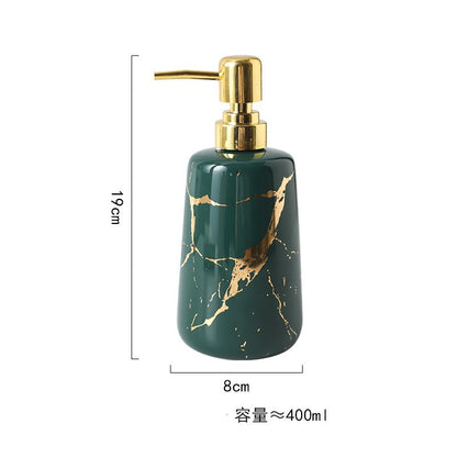 Ceramic Basin Pieces, Cup, Bottle or Tray — Basin NH-482