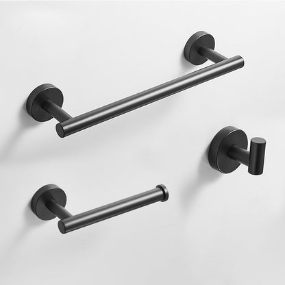 Stainless Steel Towel Ring, Hook and Rail Set, 3 Piece — Weir NH-859