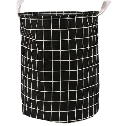 Round Foldable Laundry Basket, 35 x 43.5cm — Weave NH-489