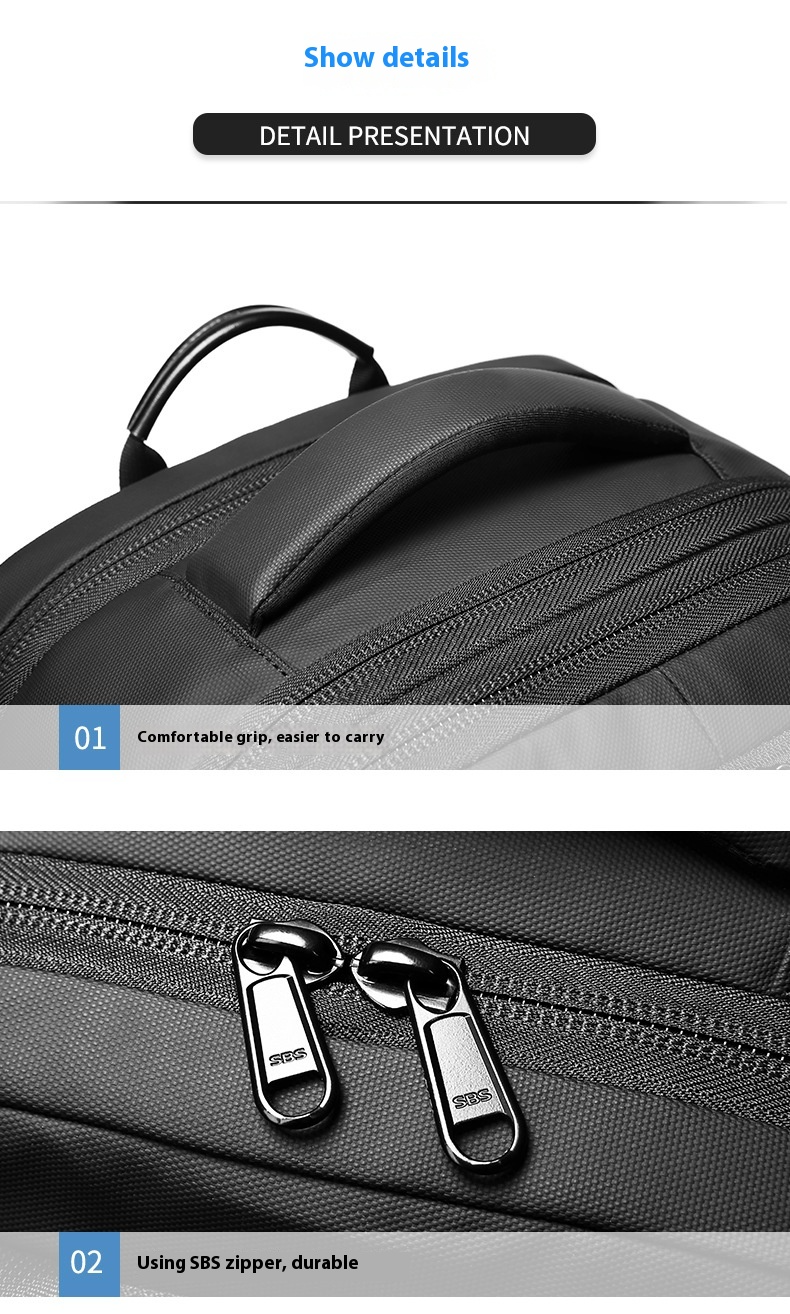 Anti-Theft Travel Backpack, Large — Transit NH-1474