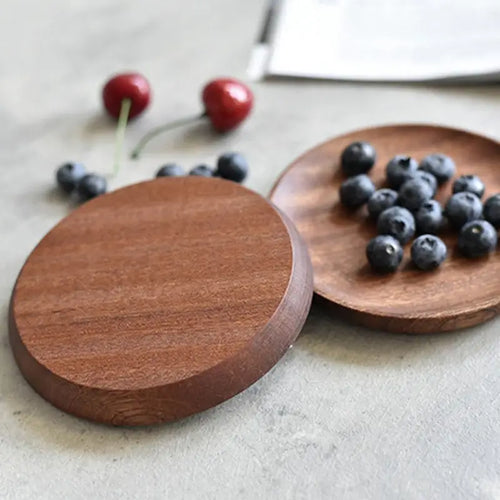 Walnut Serving Plate, Solid Wood — Vessel NH-447