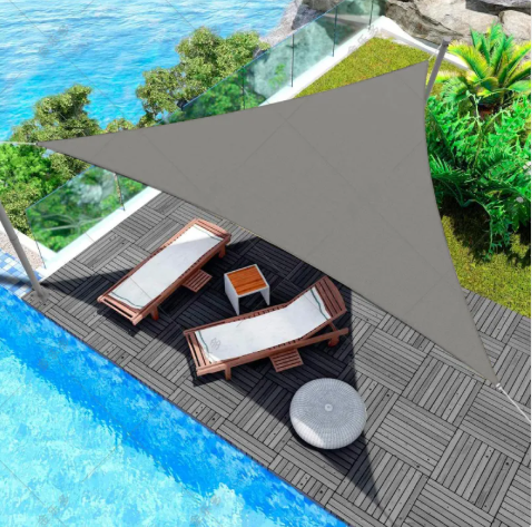 Triangle Sun Shade Sail, Waterproof — Terrace NH-751