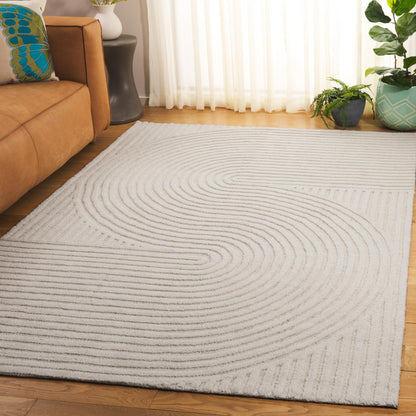 Handmade Wool Rug, 150 x 240cm Ivory — Loom NH-1626