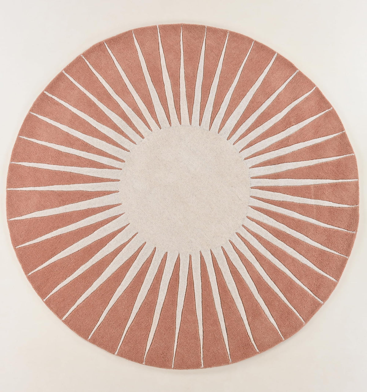 Hand-Tufted Wool Round Rug, 180cm in Five Colours — Loom NH-1622