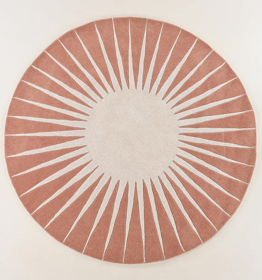 Hand-Tufted Wool Round Rug, 180cm in Five Colours — Loom NH-1622