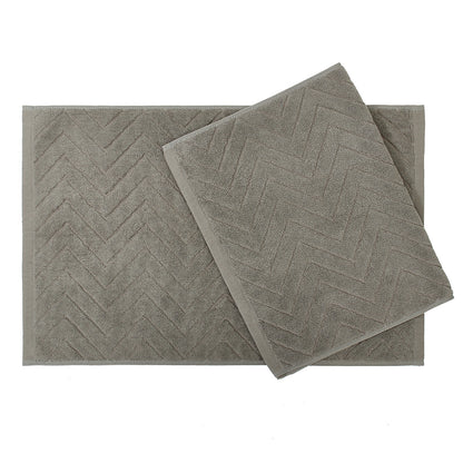 Cotton Bath Mat, Non-Slip in Two Sizes — Bask NH-990