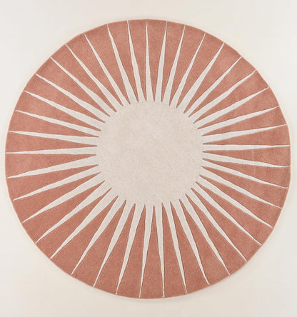 Hand-Tufted Wool Round Rug, 180cm in Five Colours — Loom NH-1622