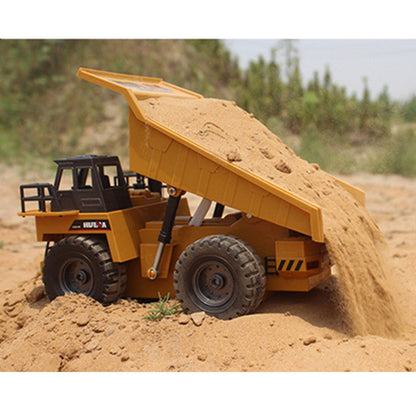 Remote Control Dump Truck, Alloy, Tipping Tray — Playtime NH-1660