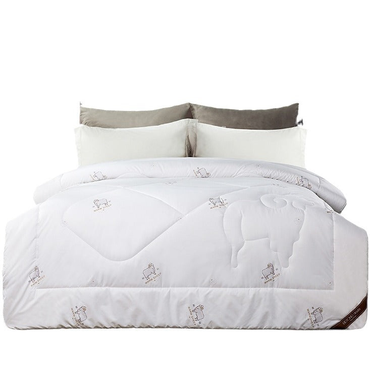 Heavyweight Australian Wool Bed Blanket, Queen King — Fell NH-1253
