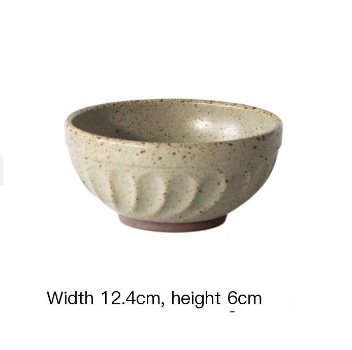 Handmade Stoneware Serving Bowl, 4.5-Inch — Marmo NH-606