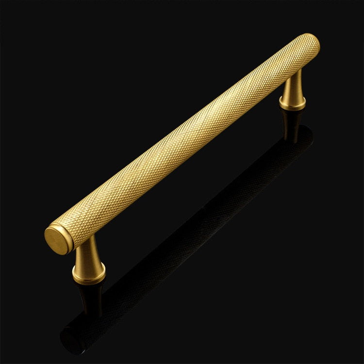 Pure Copper Drawer Pull Handles, Cabinet and Wardrobe Hardware — Meridian NH-951