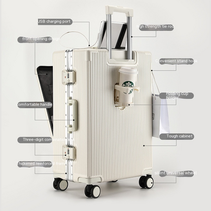 Aluminium Frame Trolley Case, Large — Transit NH-1469