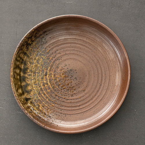 Stoneware Ceramic Plate 18cm, Microwave Safe — Marmo NH-604