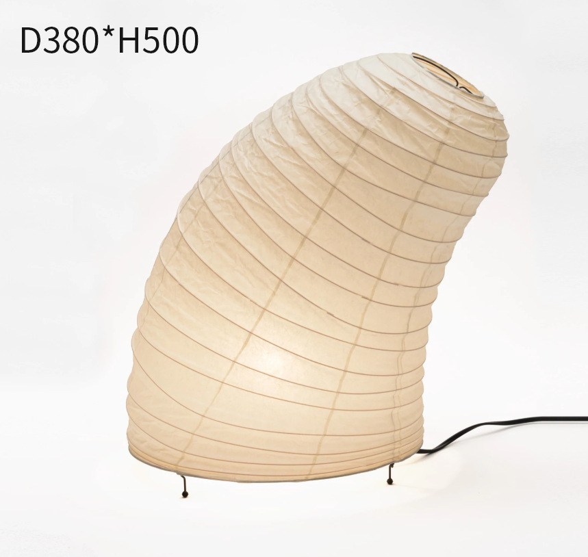 Japanese Rice Paper Table Lamp, E27 Socket — Meridian NH-704