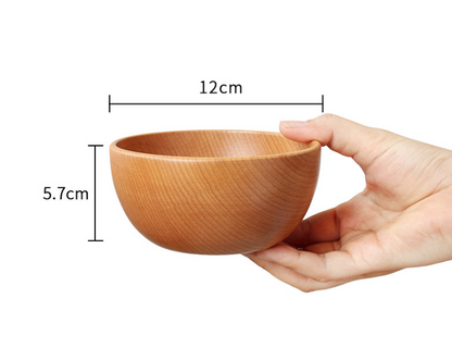 Wooden Salad Bowl, Solid Wood in Three Sizes — Grove NH-974