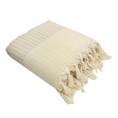 Turkish Cotton Wave Throw, Plush — Fell NH-1524