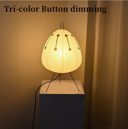Japanese Rice Paper Table Lamp, E27 Socket — Meridian NH-704