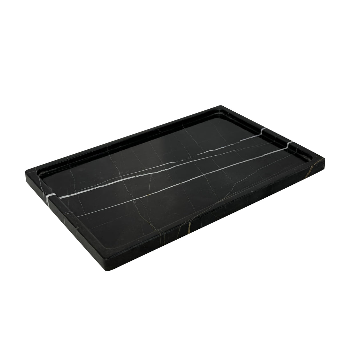 Black Marble Storage Tray — Marmo NH-1437