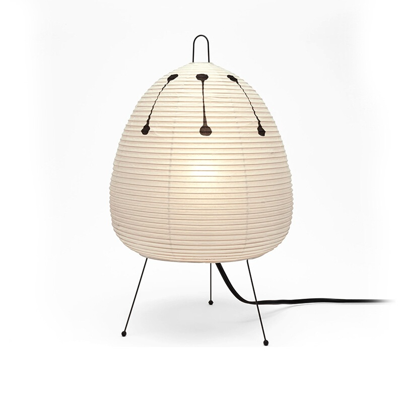 Japanese Rice Paper Table Lamp, E27 Socket — Meridian NH-704