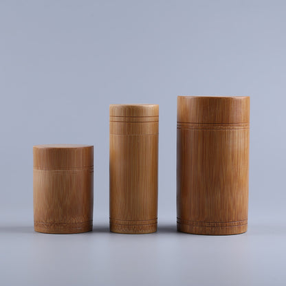 Bamboo Storage Canister, Three Sizes — Vessel NH-497