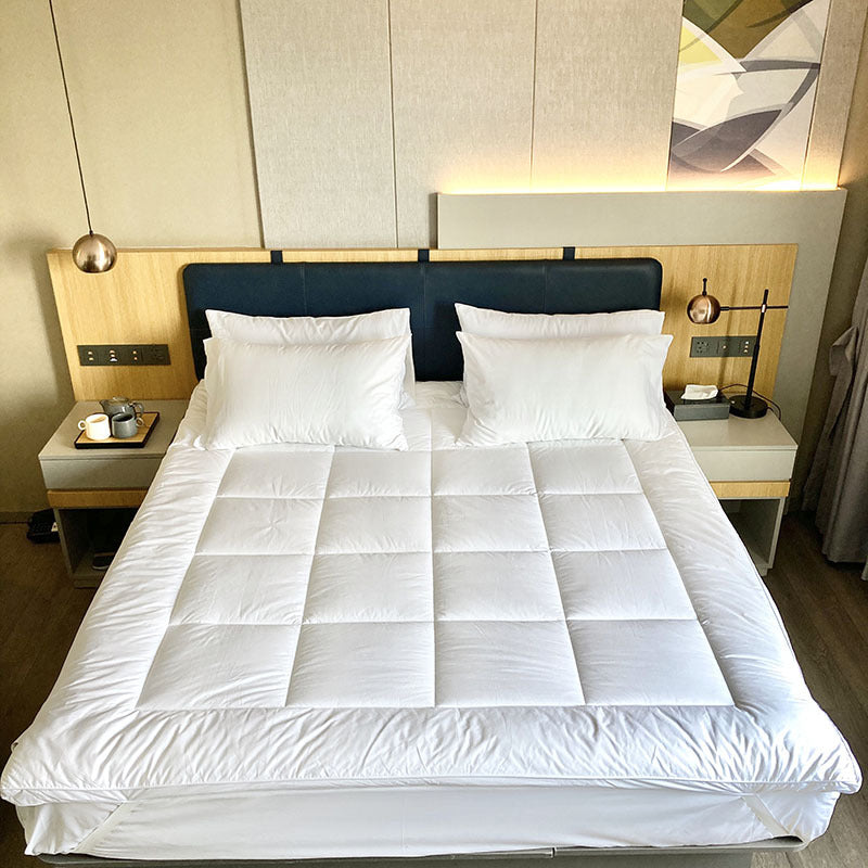Quilted Cotton Mattress Protector, Hotel Weight — Vesper NH-1259