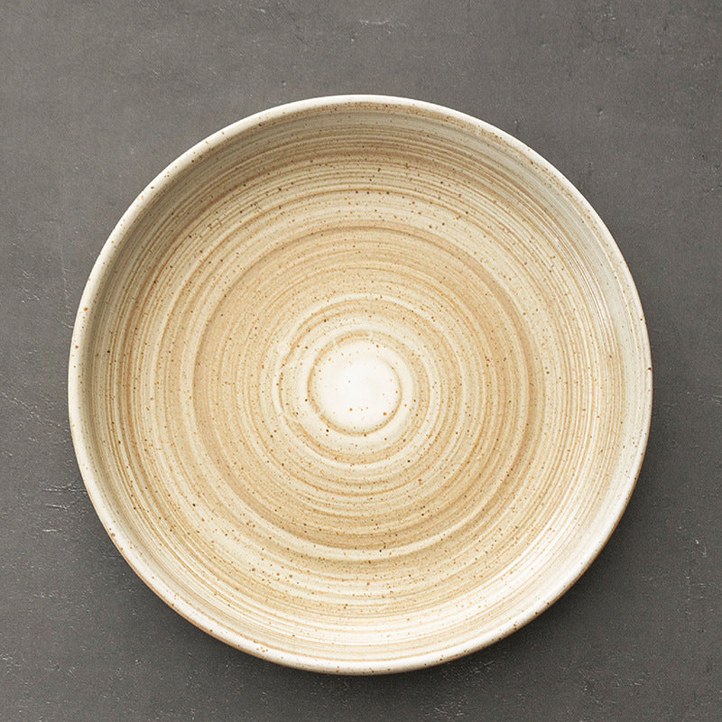 Stoneware Ceramic Plate 18cm, Microwave Safe — Marmo NH-604
