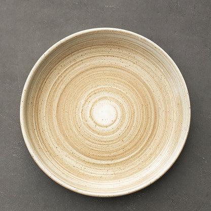 Stoneware Ceramic Plate 18cm, Microwave Safe — Marmo NH-604