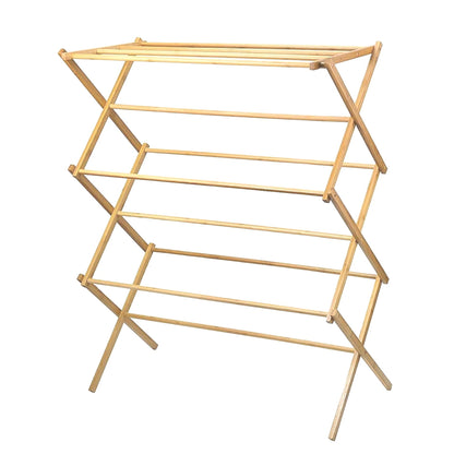 Bamboo Folding Clothes Drying Rack — Grove NH-1432