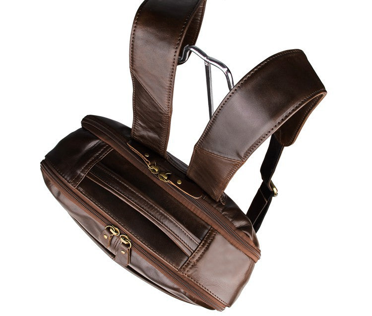 Full-Grain Leather Laptop Backpack, 15 Inch — Transit NH-1472