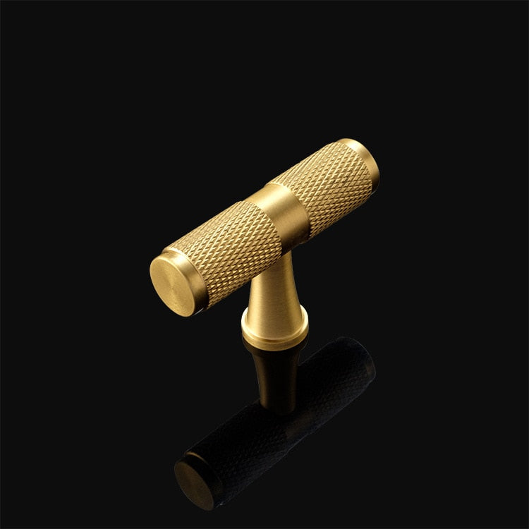 Pure Copper Drawer Pull Handles, Cabinet and Wardrobe Hardware — Meridian NH-951