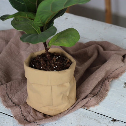 Cement Planter Fabric Bag Form, Khaki, Three Sizes — Atrium NH-379