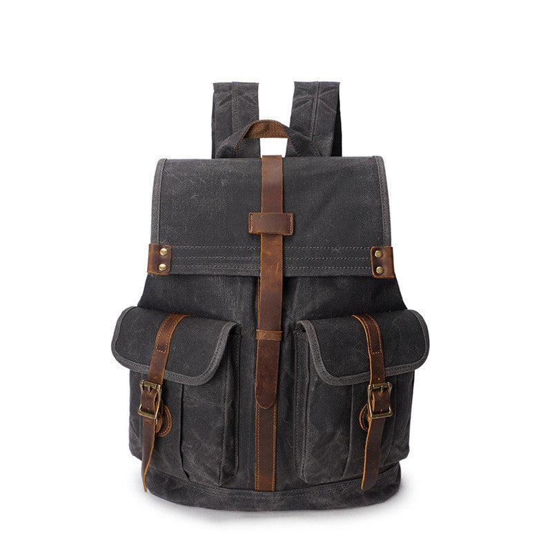 Waxed Canvas Waterproof Backpack — Transit NH-1485