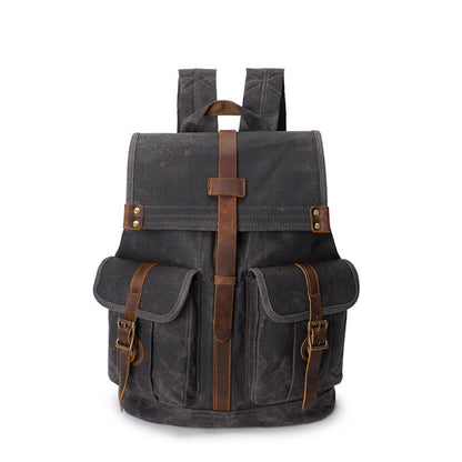Waxed Canvas Waterproof Backpack — Transit NH-1485