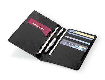 Leather Passport and Document Case — Transit NH-1489