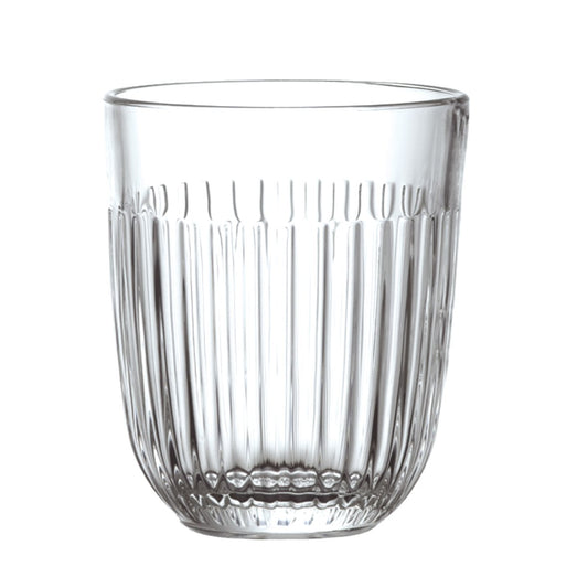 Pressed Glass Tumblers, Set of Six 300ml — Verre NH-1447
