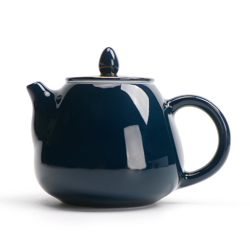 Porcelain Teapot, Fog Blue Glaze 200ml — Combe NH-1115