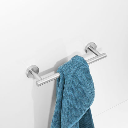 Stainless Steel Towel Ring, Hook and Rail Set, 3 Piece — Weir NH-859