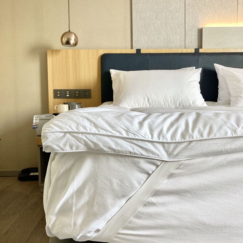 Quilted Cotton Mattress Protector, Hotel Weight — Vesper NH-1259