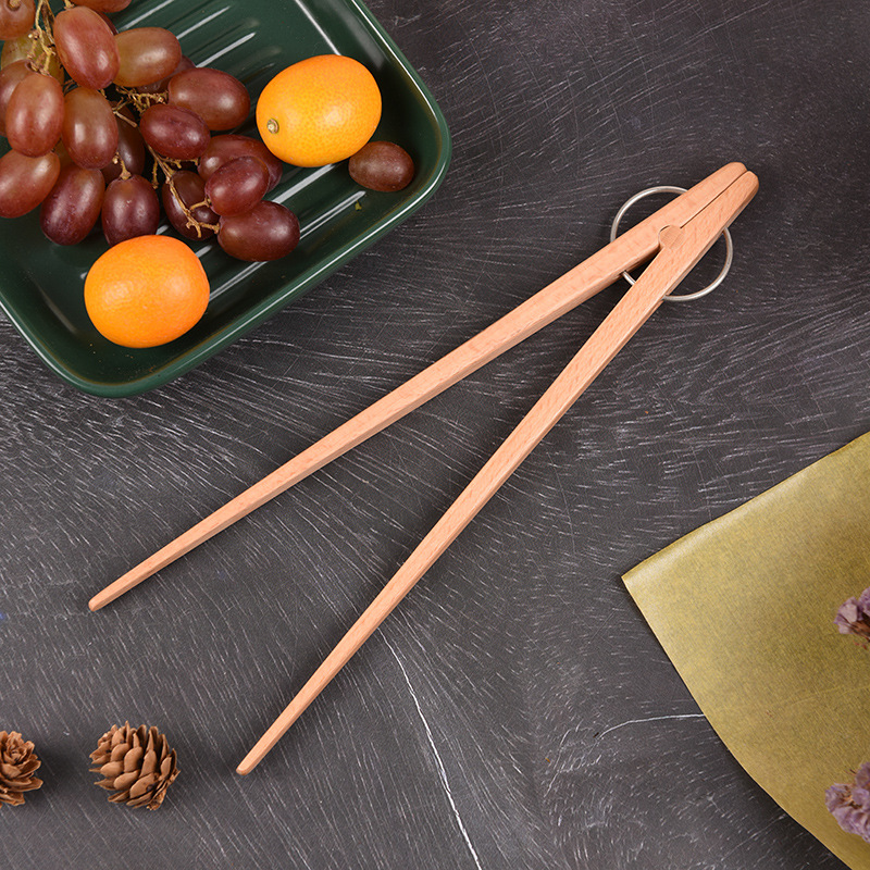 Beech Wood Bread Tongs — Grove NH-1563