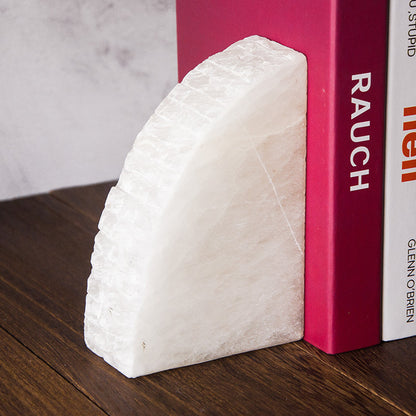 Gypsum Stone Bookend, Natural Stone 10 x 5 x 15 cm — Atrium NH-676