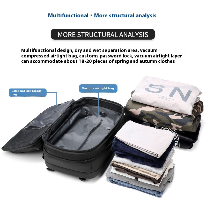 Anti-Theft Travel Backpack, Large — Transit NH-1474