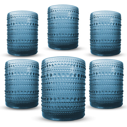 Hobnail Lowball Glasses, Set of Six 350ml — Verre NH-1412