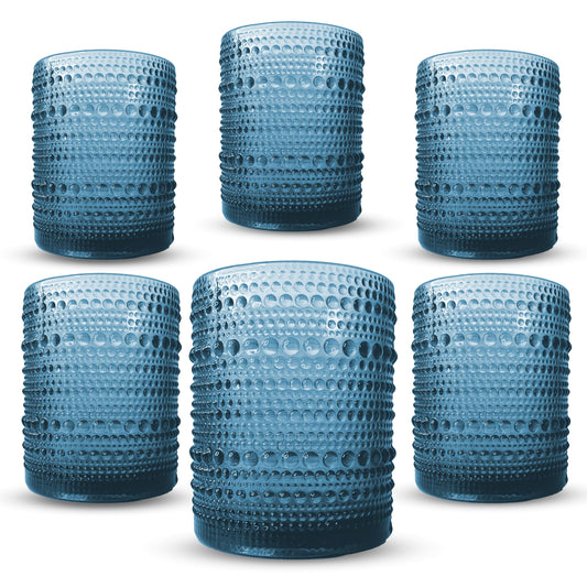 Hobnail Lowball Glasses, Set of Six 350ml — Verre NH-1412
