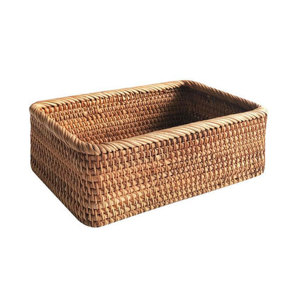 Handwoven Rattan Storage Basket — Weave NH-1518