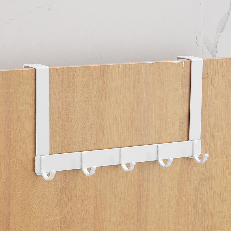 Aluminium Over-Door Towel and Coat Hook Rail, No-Drill — Latch NH-870