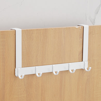 Aluminium Over-Door Towel and Coat Hook Rail, No-Drill — Latch NH-870