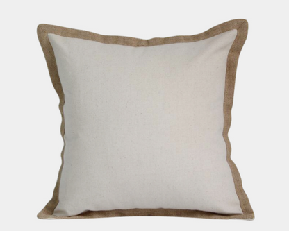Washed Linen Cushion Cover, Natural — Fell NH-1585